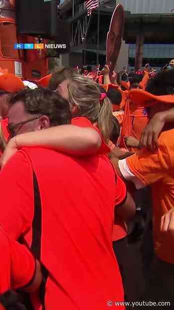 Amerikanen dol op de Oranjemars | RTL Nieuws