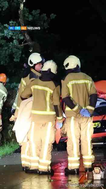 Noodweer in het weekend: vrouw (25) overleden door boom op auto  | RTL Nieuws
