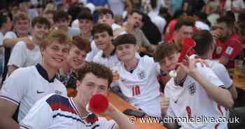 England fans pack out huge Newcastle fanzone for World Cup clash against Ghana