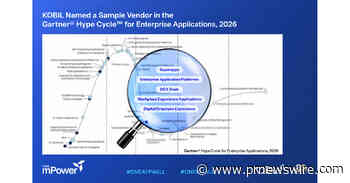 KOBIL Named as a Sample Vendor in the Gartner® Hype Cycle™ for Enterprise Applications, 2026