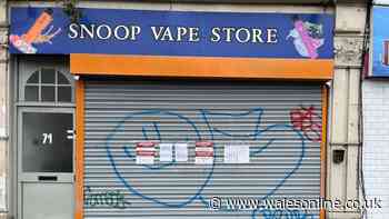 Two vape shops in Swansea have been shut down