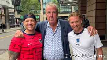 Jeremy Clarkson gives away two World Cup tickets to lucky England fans ahead of Ghana clash in Boston