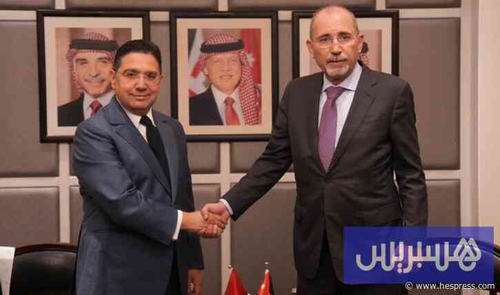 بوريطة والصفدي يتباحثان في الأردن