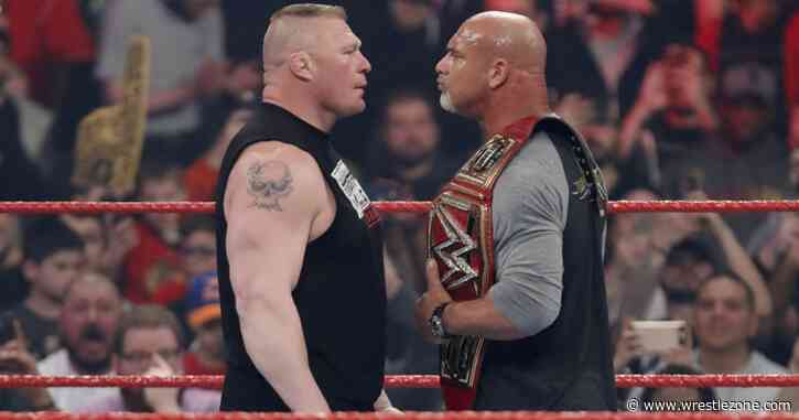 Goldberg Reveals Why Brock Lesnar Was His Greatest Opponent