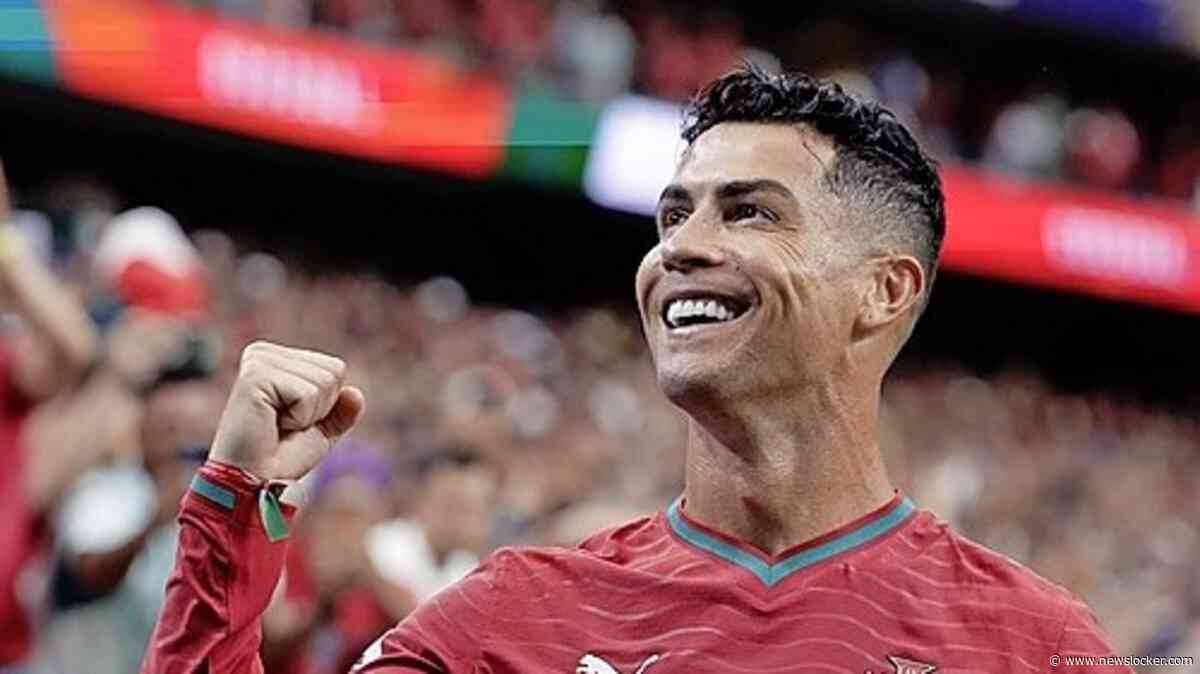 Cristiano Ronaldo verklaart kreet in de camera en kapt vraag over Messi af: ’Volgende’