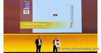 Der 506   kW-Smart-String-Wechselrichter von Huawei wurde auf der Intersolar Europe 2026 mit dem „Smarter E AWARD" ausgezeichnet