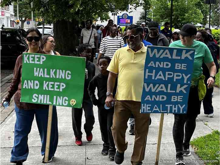 Community Walk for Wellness in Cornwall promotes benefits of activity to mental health