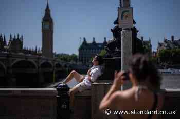 Extreme heat in London leads to cancellation of climate change event on adapting to extreme heat