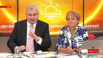 Anne Diamond emotional as she delivers Eamonn Holmes health update at TRIC Awards