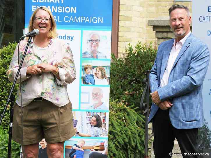 Strong start for Bright's Grove library hub fundraising campaign