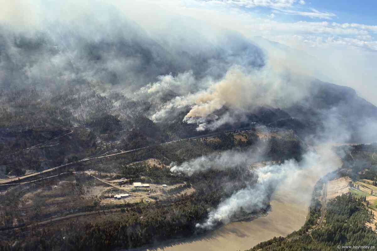 Wildfire near Lytton, B.C., which triggered evacuations is declared held