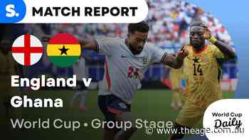 England attack stifled by Ghana