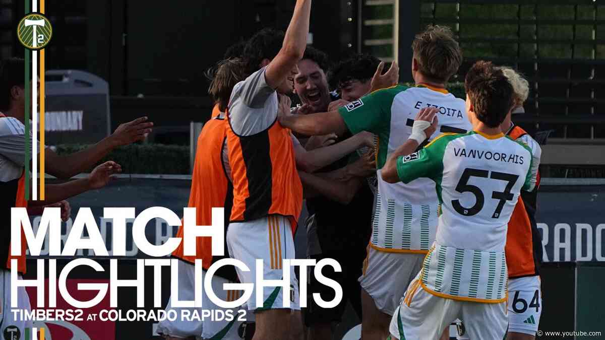 HIGHLIGHTS | Colorado Rapids 2 vs. Timbers2 | June 20, 2026