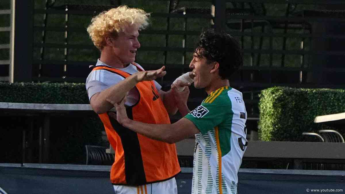 GOAL| Timbers2's Lucas Fernandez-Kim opens scoring at Rapids2
