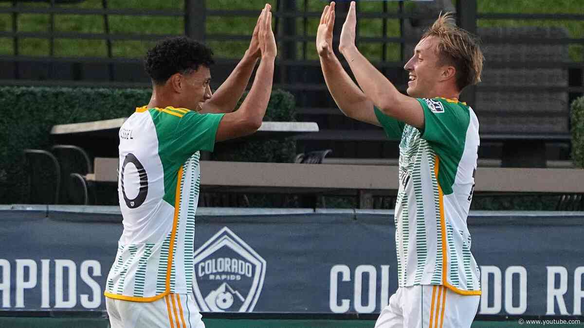 GOAL | T2's Maximilian Kissel scores insurance goal at Rapids 2