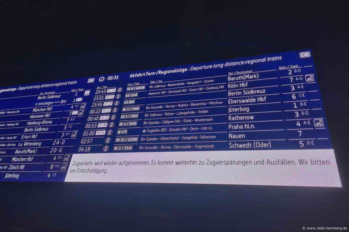 Deutsche Bahn: Störung ist behoben – Verkehr läuft wieder an