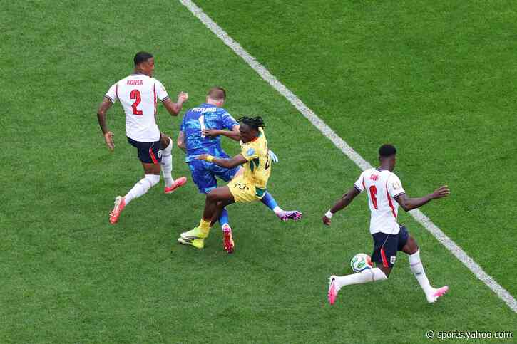 England lucky to avoid Jordan Pickford red card and late penalty in drab Ghana draw