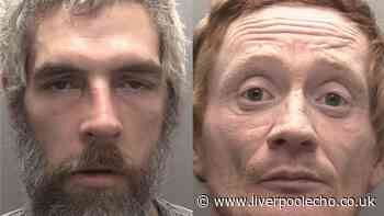 They hugged a pensioner on a night out then left him fleeing to a hotel for help