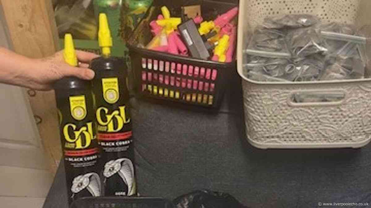 Laughing gas cans seized from Picton Road shop as owner denies knowing they were on sale