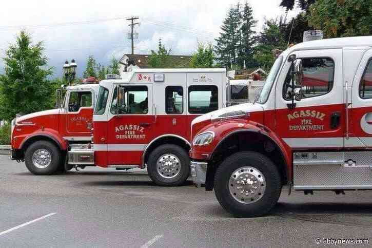 Downed wire sparks wildfire near Agassiz