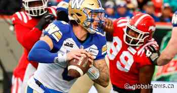 Winnipeg Blue Bombers reacquire quarterback Dru Brown in trade