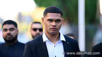 Court hears message from another man allegedly made NRL star Tyrone Munro assault his partner - as court ruling means his season is over