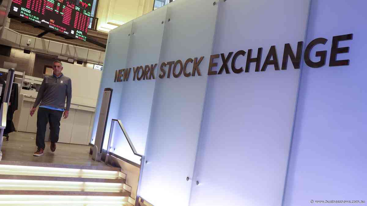 Wall Street ends lower as AI spending concerns mount
