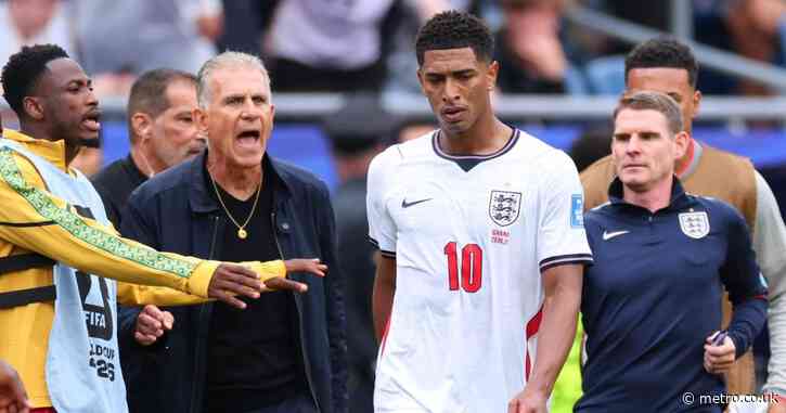 Carlos Queiroz reveals what sparked furious bust-up with Jude Bellingham