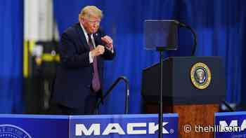 Trump touts economy, oil prices in Pennsylvania stop