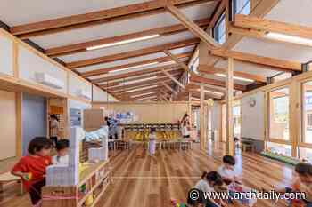 Kurashiki Central Hospital Miwa Nursery School / Nikken Sekkei