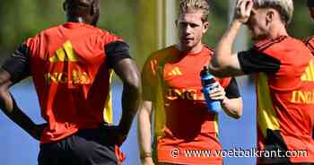 Twee basisspelers ontbraken op training van Rode Duivels