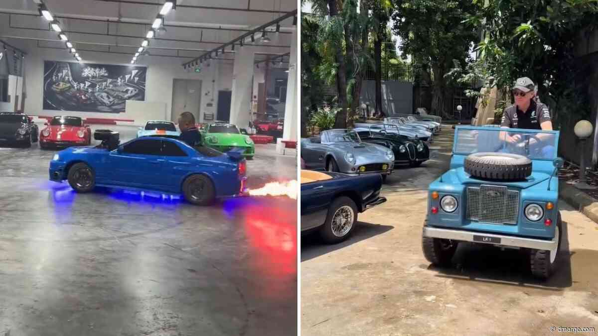 These Mini GT-R, Maybach And Defender Replicas Are Way Too Serious To Be Called Toys