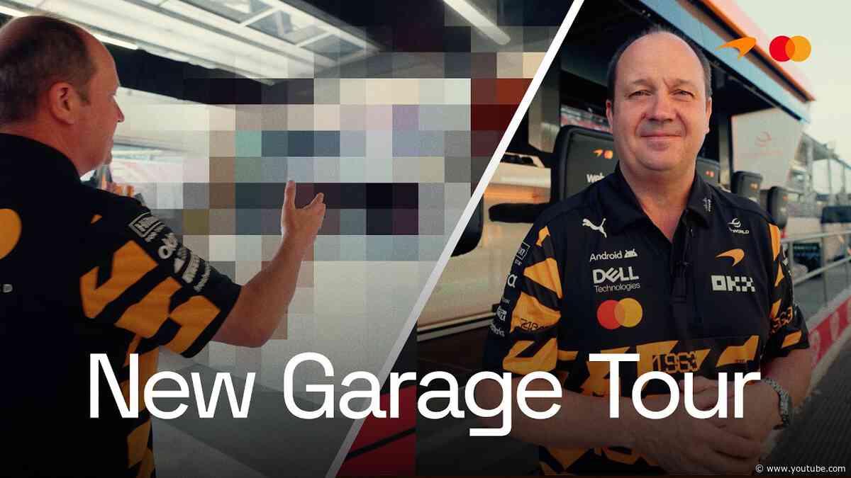 McLaren Mastercard Formula 1 Team New Garage Tour | McLaren Racing