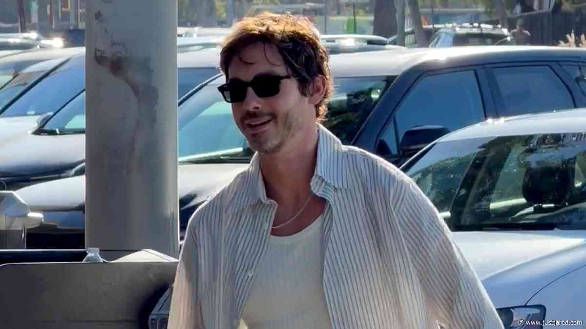 Logan Lerman Wears Wedding Ring In First Sighting Since Getting Married