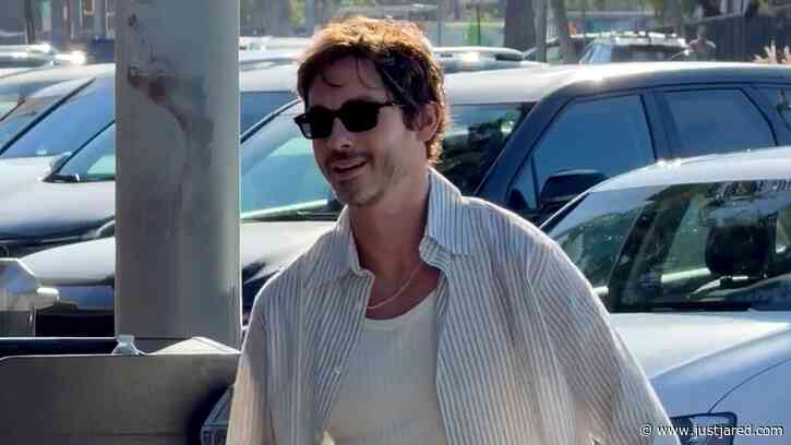Logan Lerman Wears Wedding Ring In First Sighting Since Getting Married
