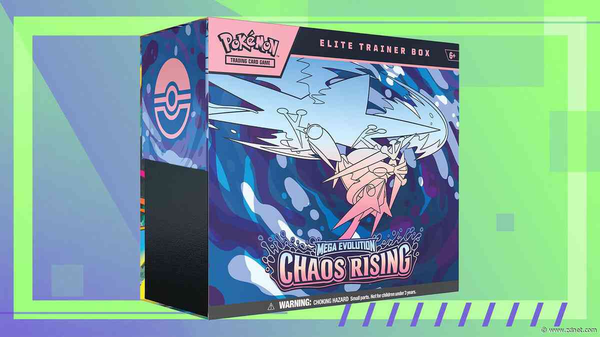 Amazon is selling Pokémon Chaos Rising Elite Trainer Boxes for $20 off during Prime Day