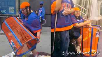 New York Knicks fan FIRED from JP Morgan after 'disgusting' act at NBA championship parade celebration