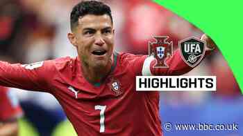 Portugal thrash Uzbekistan as Ronaldo scores twice to make history