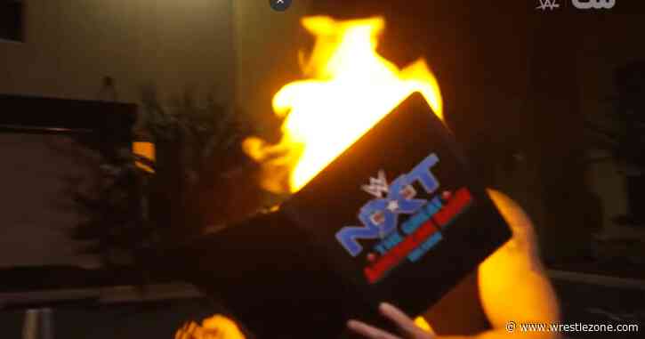 WWE Star Taken Away In Ambulance After Fireball Attack on NXT