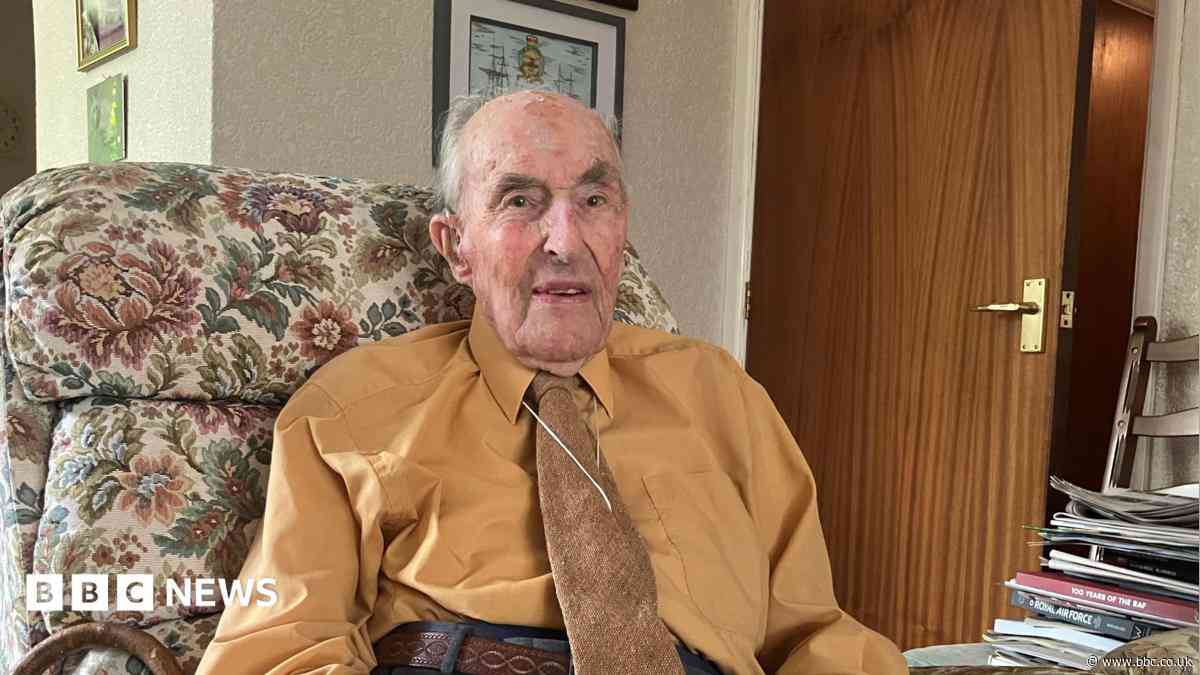 Veteran recalls WW2 as he reaches 107th birthday