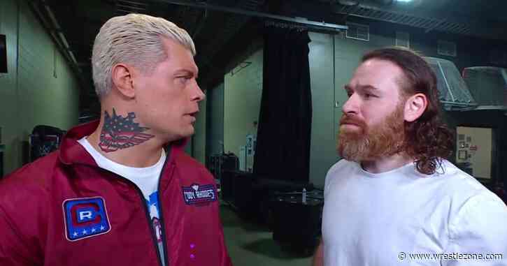 Cody Rhodes Brings Up Absent WWE Star During Sami Zayn Promo on SmackDown — Spoiler