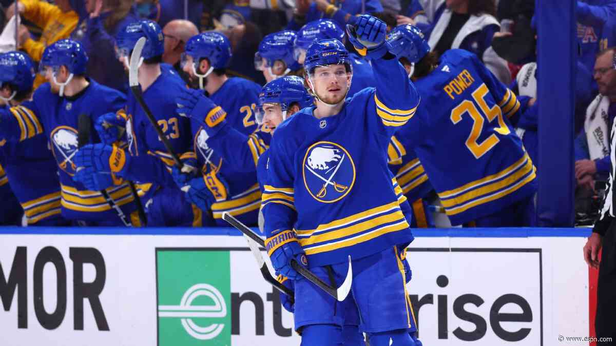 Blackhawks acquire Byram in trade with Sabres