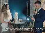 Diogo Jota's wife shares heartbreaking footage of his wedding speech - filmed just two weeks before Liverpool star died in a car crash aged 28