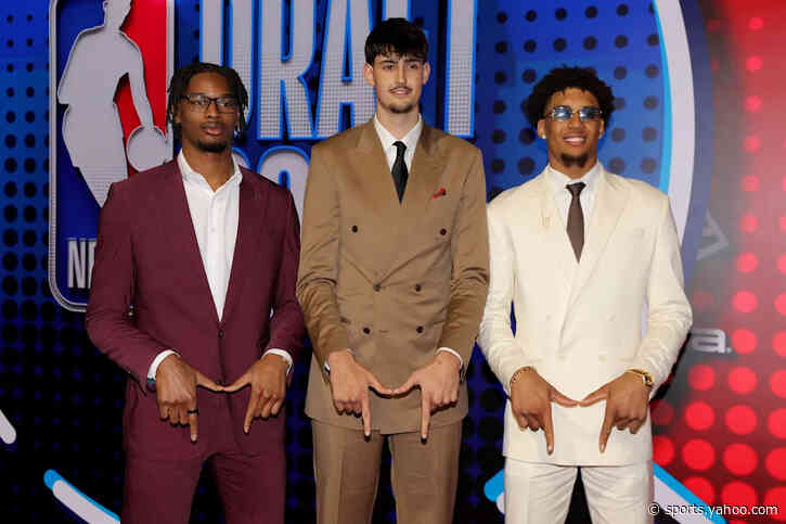 A championship frontcourt — and a lottery sweep: Michigan’s rare draft night