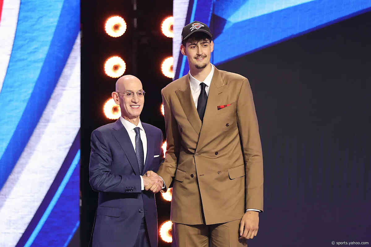 NBA Draft: Thunder select Michigan big man Aday Mara, a possible answer for Victor Wembanyama at 7-foot-3