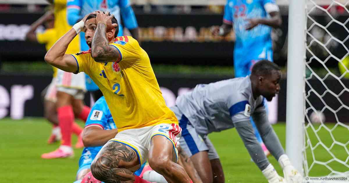 Streep door droomstart Colombia: vroege openingstreffer tegen Congo afgekeurd