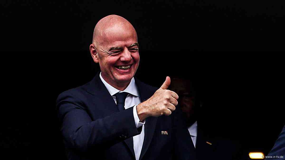 "Geht nur um den Sport": FIFA-Boss Infantino wehrt sich gegen Trinkpausen-Vorwürfe