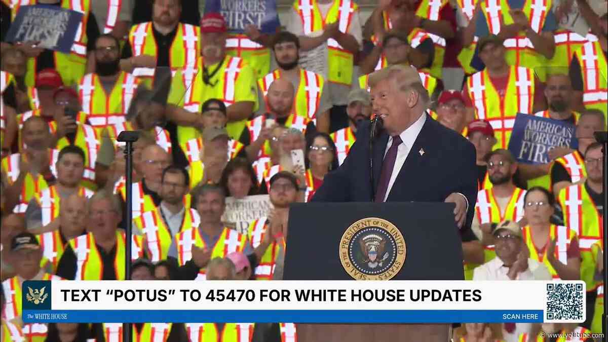 President Trump Delivers Remarks, Jun. 23, 2026