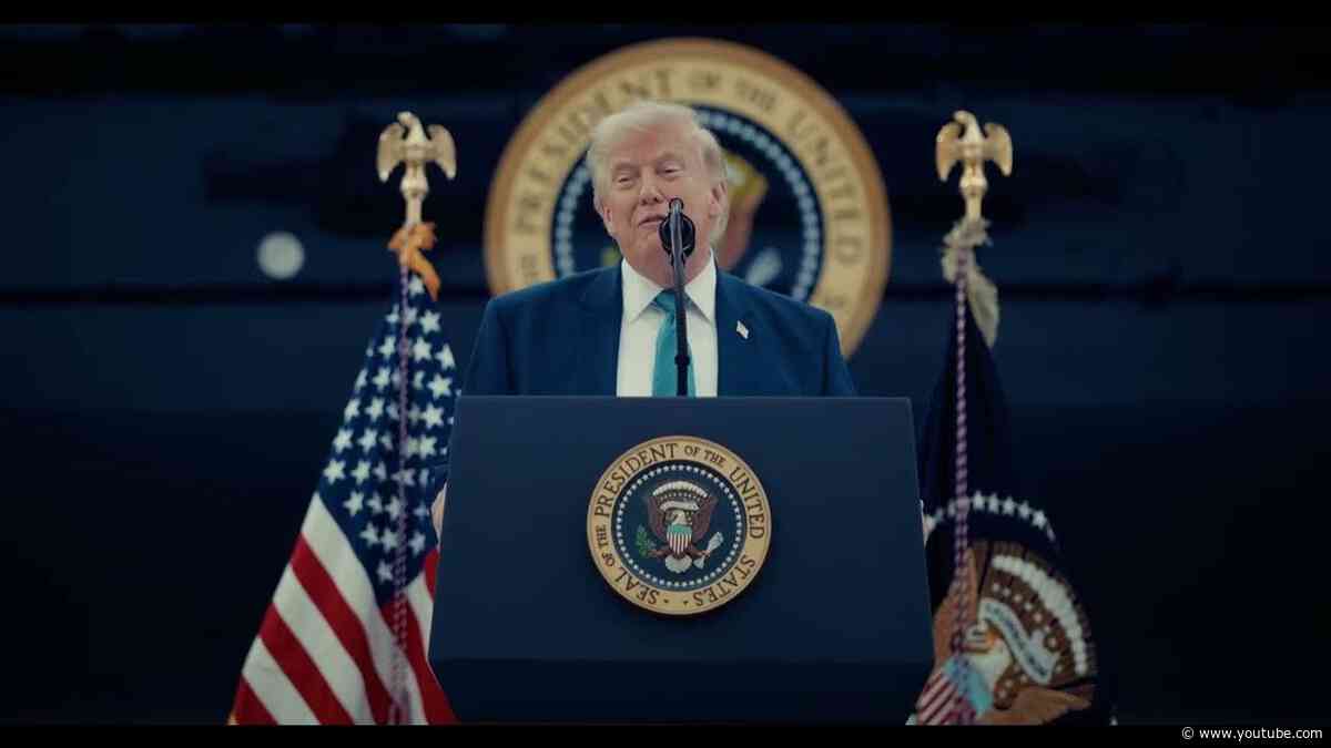 President Trump Reveals New Air Force One