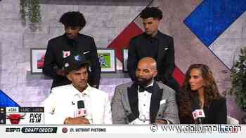 Emotional moment NBA Draft pick Cameron Boozer celebrates with older brother whose life he helped save